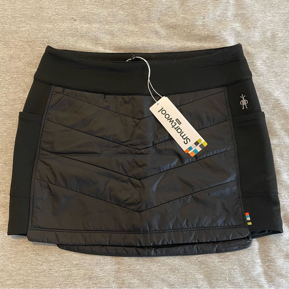 Smartwool Black Quilted Skirt
